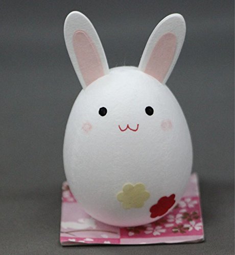 【KV008】10cm級 おきあがりこぼし カバノヴァ　うさぎ Amazon.co.jp: 和紙ころころうさぎ 起き上がりこぼし和紙人形 : ホビー